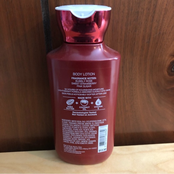 Bath and Body Works Love Cotton Candy Champagne Body Lotion - Picture 2 of 2